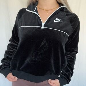 Nike Velour Quarter Zip